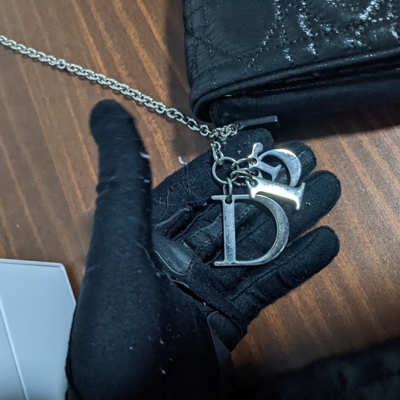 Dior cannage wallet on a chain - Picture 3 of 6